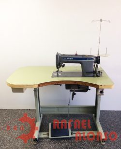 Máq.coser plana (hilo gordo) SINGER 491 2